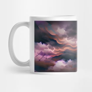 Aesthetic Stormy Clouds Mug